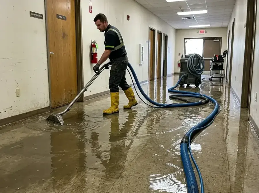 Category 3 black water backup cleanup in a Forney, TX home